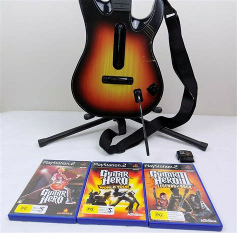 guitar hero controller for ps2|playstation 2 guitar hero dongle.